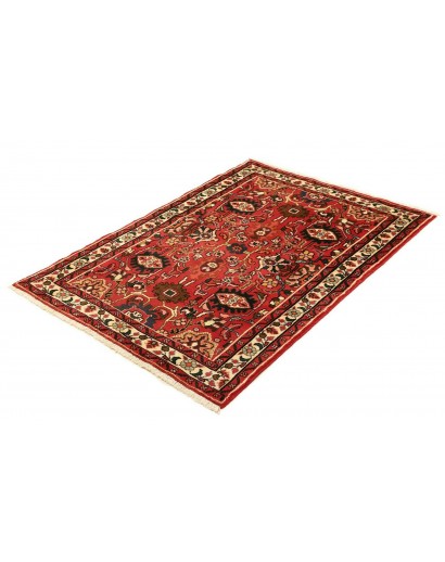Tappeto Hamadan Persia marrone giallo 100x140