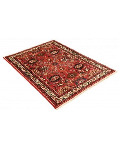 Tappeto Hamadan Persia marrone giallo 100x140