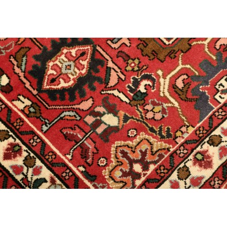 Tappeto Hamadan Persia marrone giallo 100x140