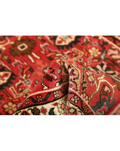 Tappeto Hamadan Persia marrone giallo 100x140