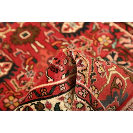 Tappeto Hamadan Persia marrone giallo 100x140