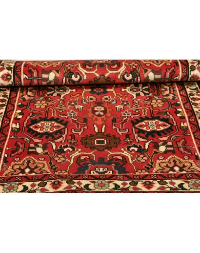 Tappeto Hamadan Persia marrone giallo 100x140
