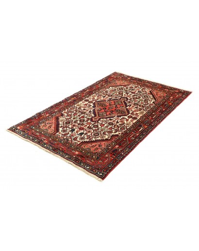 Tappeto Hamadan Persia marrone giallo 103x160