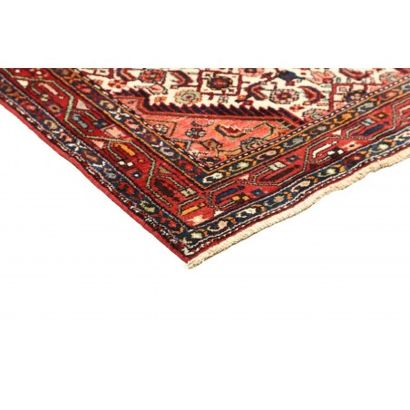 Tappeto Hamadan Persia marrone giallo 103x160