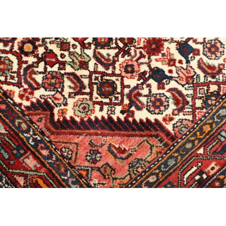 Tappeto Hamadan Persia marrone giallo 103x160