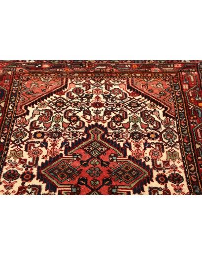 Tappeto Hamadan Persia marrone giallo 103x160