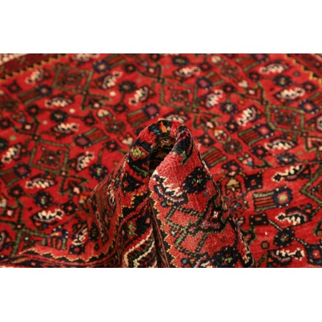 Tappeto Hamadan Persia grigio giallo 110x155