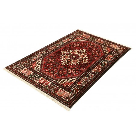 Tappeto Hamadan Persia grigio marrone 104x152