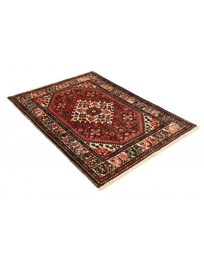 Tappeto Hamadan Persia grigio marrone 104x152