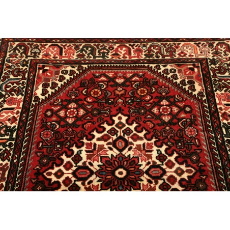 Tappeto Hamadan Persia grigio marrone 104x152