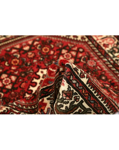 Tappeto Hamadan Persia grigio marrone 104x152