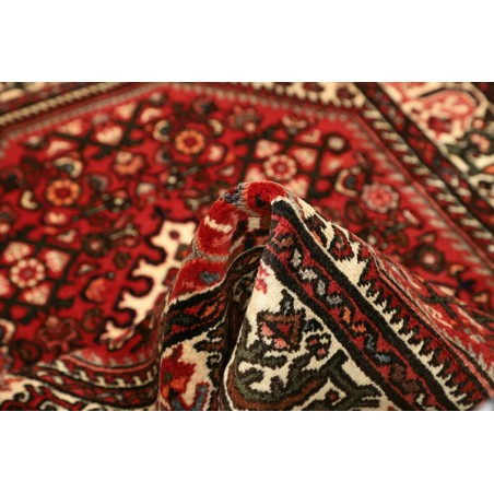 Tappeto Hamadan Persia grigio marrone 104x152