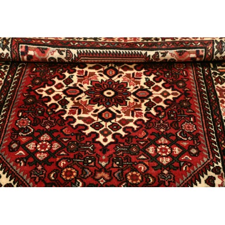 Tappeto Hamadan Persia grigio marrone 104x152