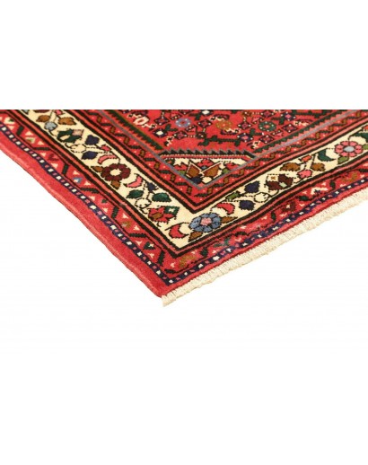Tappeto Hamadan Persia marrone giallo 100x142