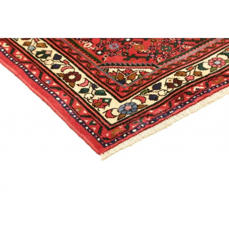 Tappeto Hamadan Persia marrone giallo 100x142