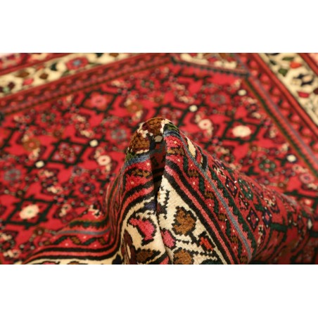 Tappeto Hamadan Persia marrone giallo 100x142