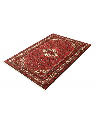 Tappeto Hamadan Persia marrone giallo 110x155