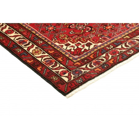 Tappeto Hamadan Persia marrone giallo 110x155