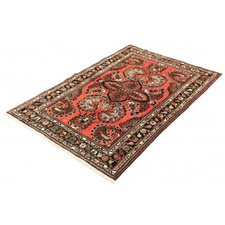 Tappeto Hamadan Persia grigio beige 104x155