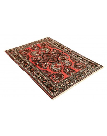 Tappeto Hamadan Persia grigio beige 104x155