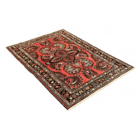 Tappeto Hamadan Persia grigio beige 104x155