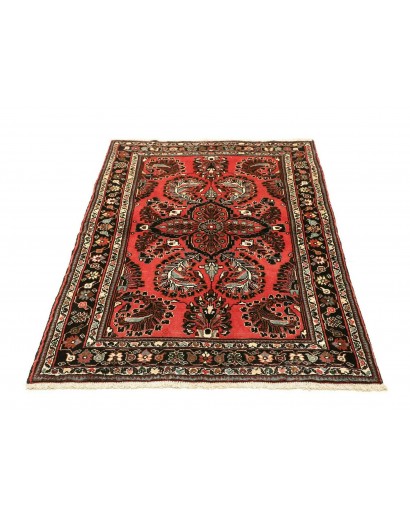 Tappeto Hamadan Persia grigio beige 104x155