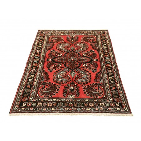 Tappeto Hamadan Persia grigio beige 104x155
