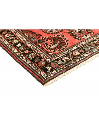 Tappeto Hamadan Persia grigio beige 104x155