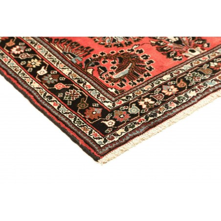 Tappeto Hamadan Persia grigio beige 104x155