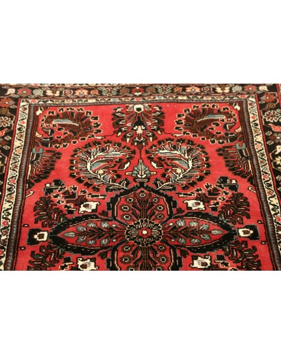 Tappeto Hamadan Persia grigio beige 104x155