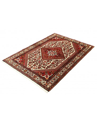 Tappeto Hamadan Persia marrone giallo 108x150