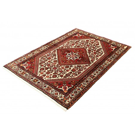 Tappeto Hamadan Persia marrone giallo 108x150