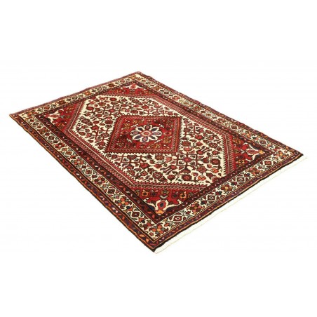 Tappeto Hamadan Persia marrone giallo 108x150