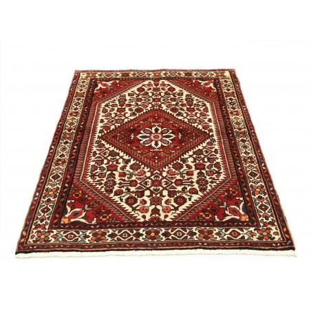 Tappeto Hamadan Persia marrone giallo 108x150