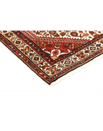 Tappeto Hamadan Persia marrone giallo 108x150