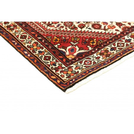 Tappeto Hamadan Persia marrone giallo 108x150