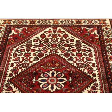 Tappeto Hamadan Persia marrone giallo 108x150