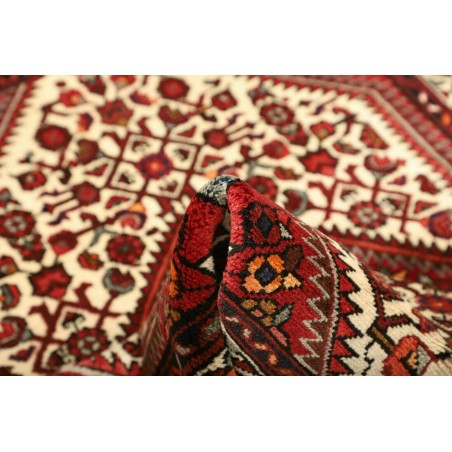 Tappeto Hamadan Persia marrone giallo 108x150