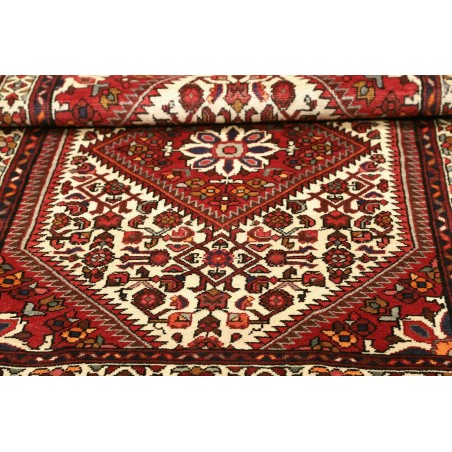 Tappeto Hamadan Persia marrone giallo 108x150