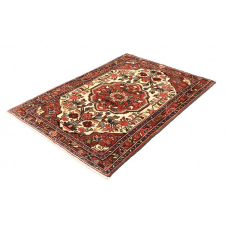 Tappeto Hamadan Persia marrone grigio 106x147