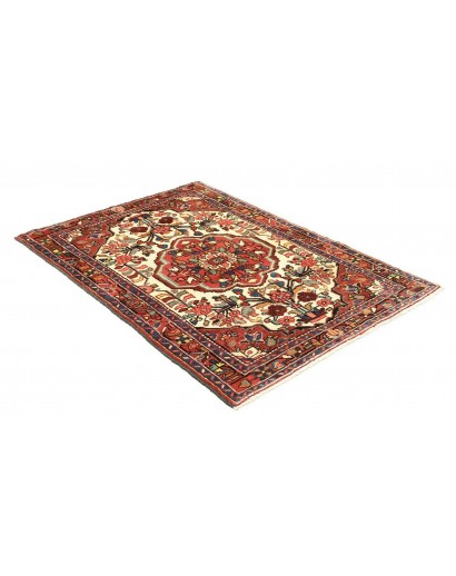 Tappeto Hamadan Persia marrone grigio 106x147