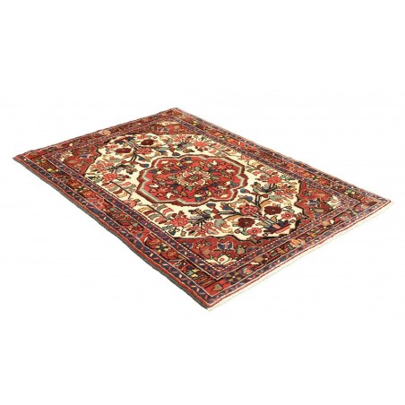 Tappeto Hamadan Persia marrone grigio 106x147