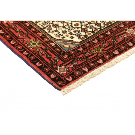 Tappeto Hamadan Persia marrone giallo 104x148