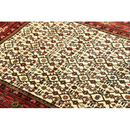 Tappeto Hamadan Persia marrone giallo 104x148