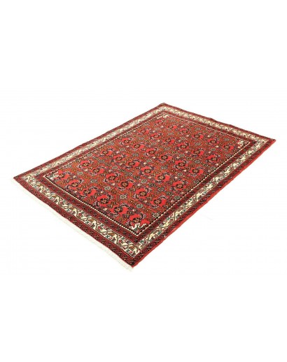 Tappeto Hamadan Persia marrone blu 101x150