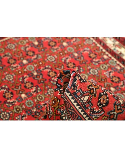 Tappeto Hamadan Persia marrone blu 101x150