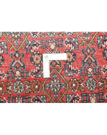 Tappeto Hamadan Persia marrone blu 101x150