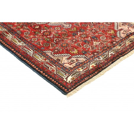 Tappeto Hamadan Persia grigio marrone 101x144