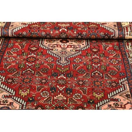 Tappeto Hamadan Persia grigio marrone 101x144