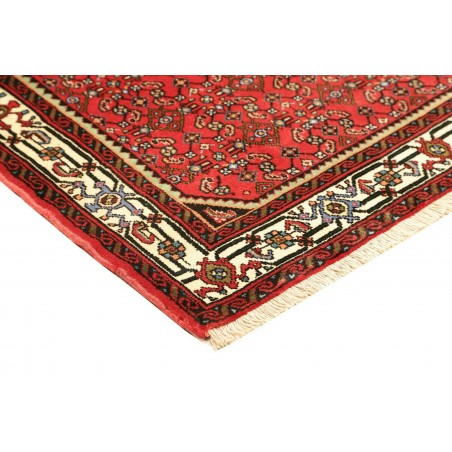 Tappeto Hamadan Persia marrone blu 112x141